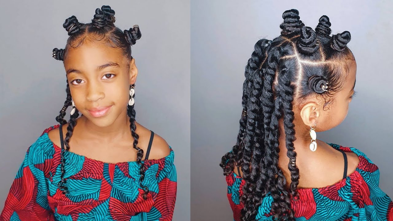 Cute Bantu Knots Hairstyles