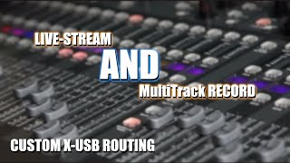 Can I Live Stream And MultiTrack Record Over USB | M32/X32 Discussion