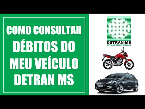 Como consultar débitos do meu veículo DETRAN MS