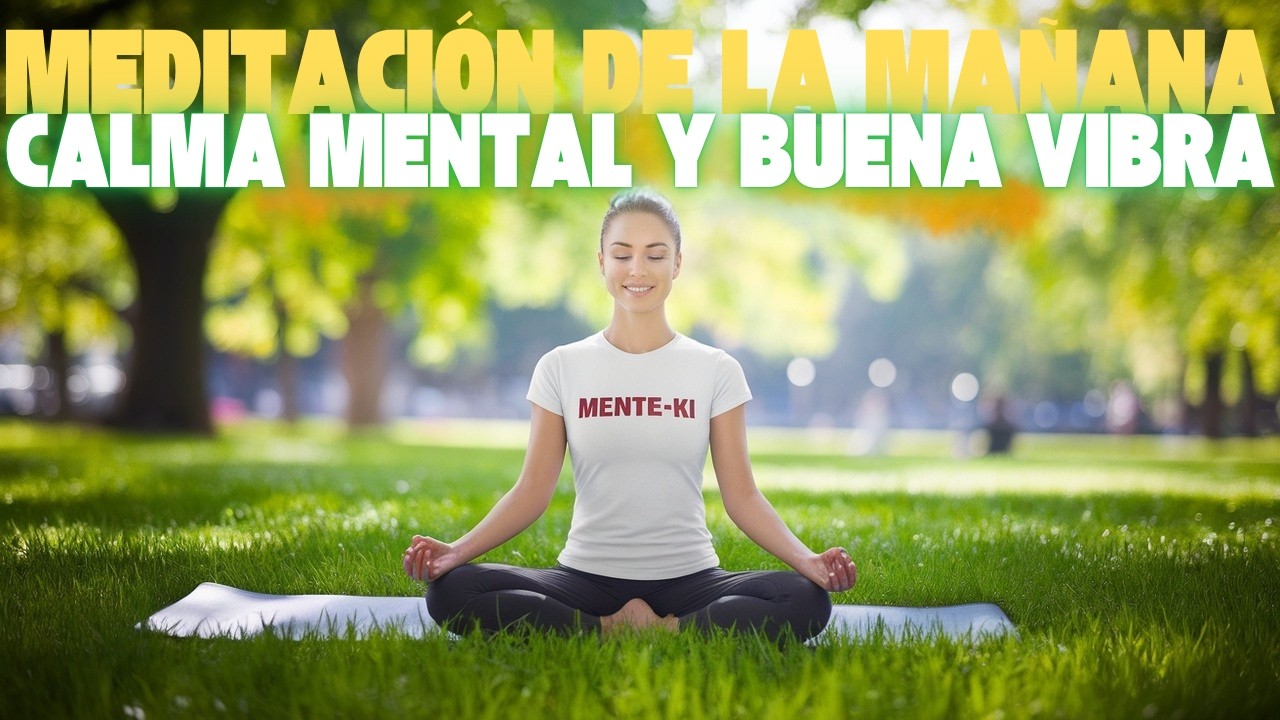 Meditación Guiada de la Mañana para Tener Energía 🌸 | Calmar la Mente ...