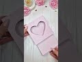 DIY Rubbellose für Valentinstag basteln 🎀 #shorts #diy