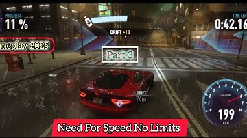 NEED FOR SPEED NO LIMITS Gameplay 2025 | Part 3 @nfsmotorsport 