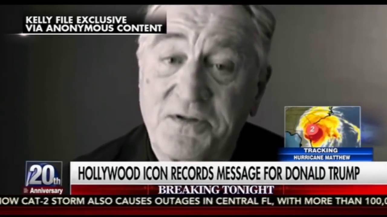 Robert de niro thoughts on donald trump 