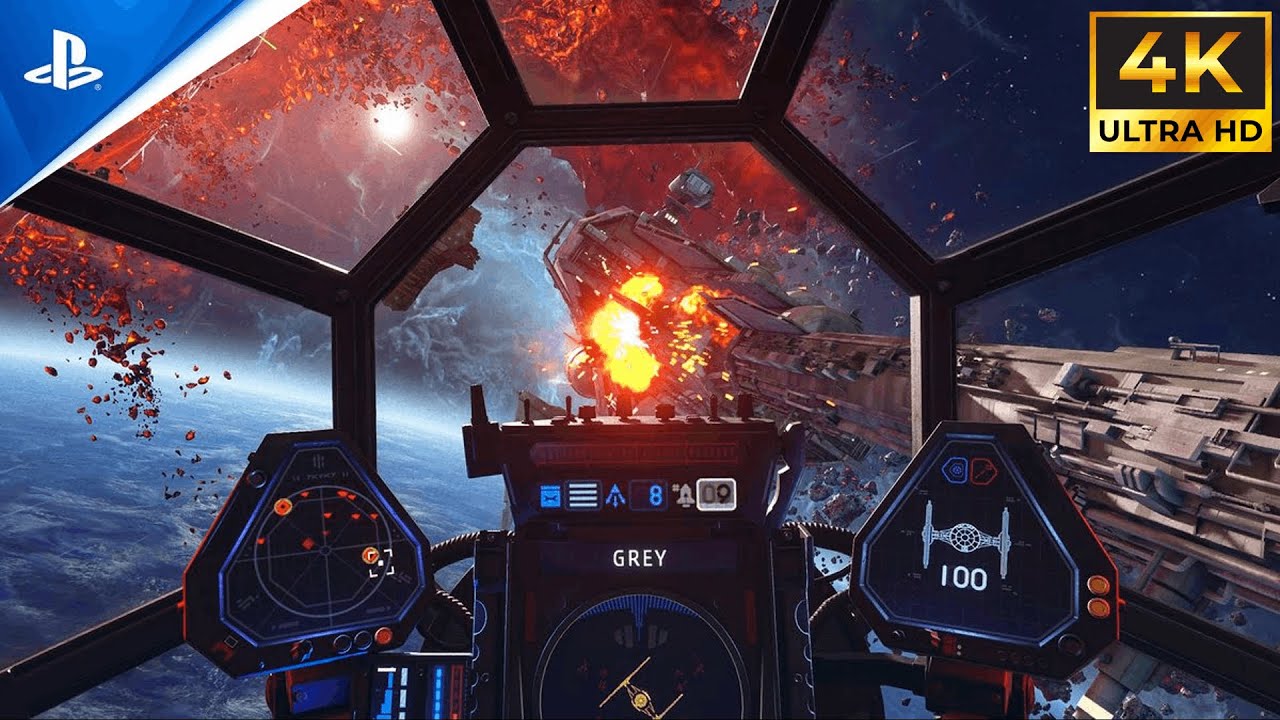 STAR WARS Squadrons PS5 Gameplay (4K 60FPS HDR ) YouTube