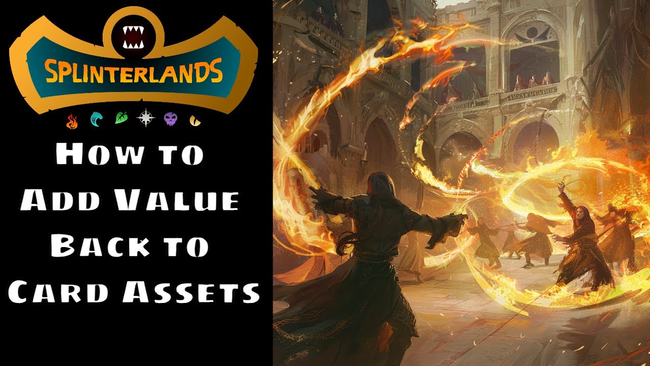 Splinterlands: How to Add Value Back to Card Assets - YouTube