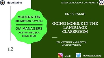 NO 12 - "GOING MOBILE IN THE LANGUAGE CLASSROOM"