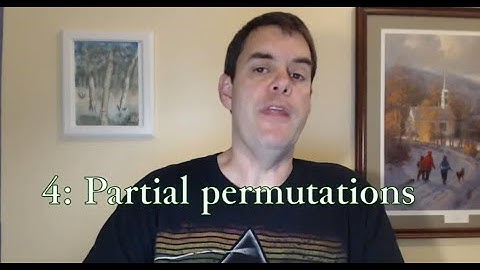 Partial Permutations