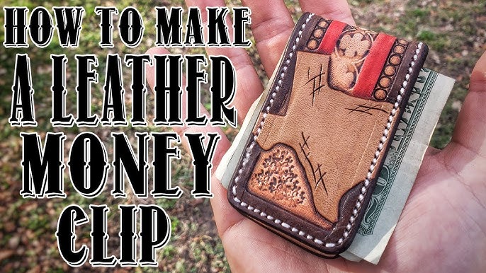 Natural Magnetic Money Clip Wallet – Hooks Crafted Leather