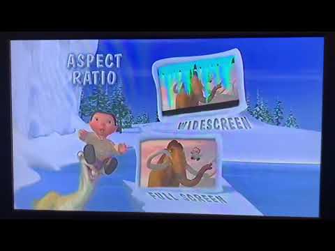 Opening to Ice Age (2002) DVD