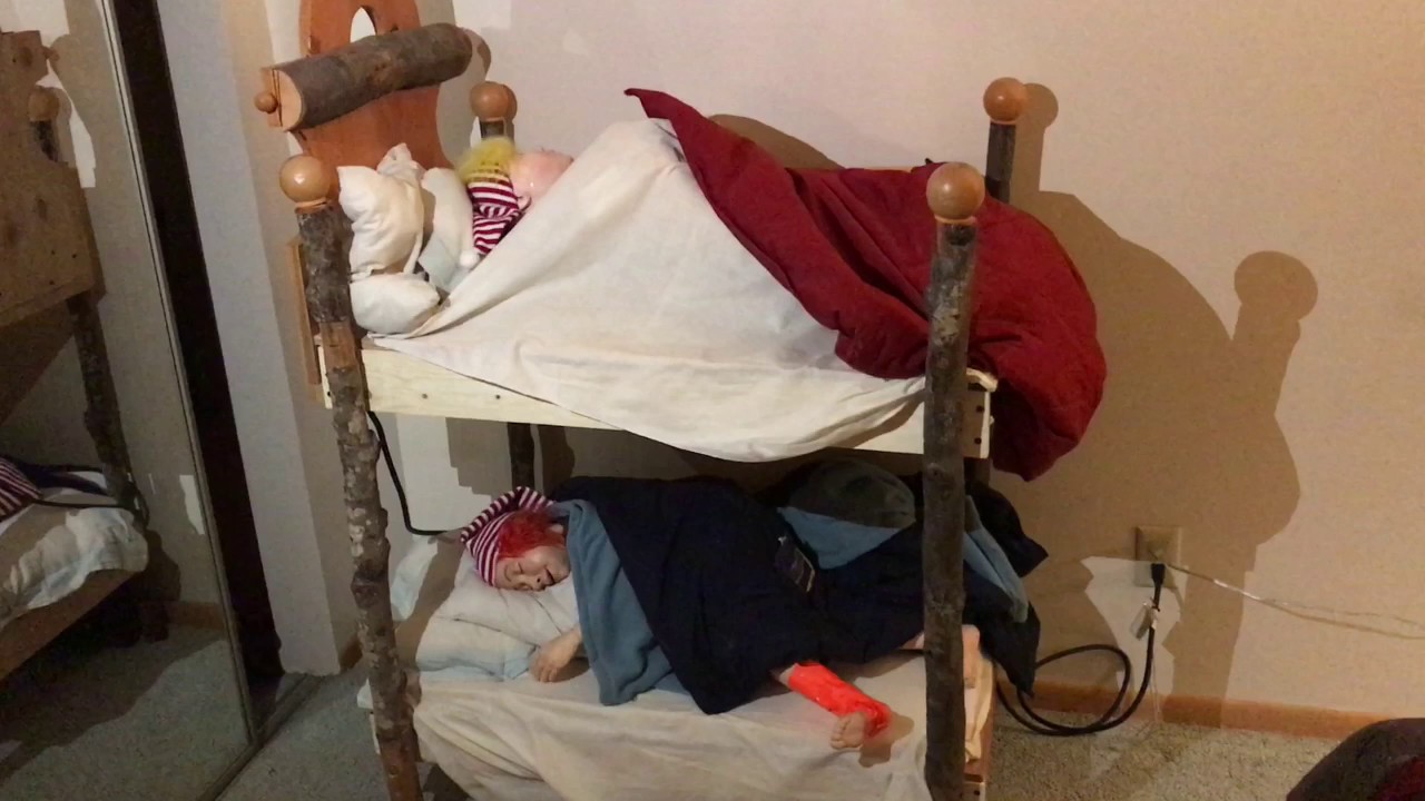 Two Elves in a Bunk Bed YouTube