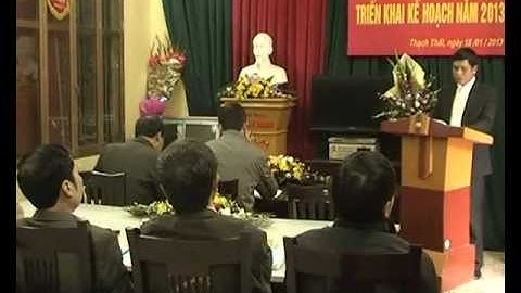 Trung tâm viễn thông Thạch Thất tổng kết công tác năm 2012.flv