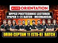 Live Orientation: UPPSC Polytechnic Lecturer (Paper 1+2) Batch &amp; DRDO CEPTAM 11 (STA-B)  Batch