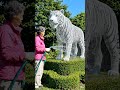 #TigerTopiary #WireframeTiger #GardenMagic #JungleTransformation #Cinematic4K #NatureArt