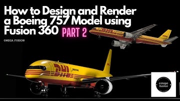 How to Design  Boeing 757-200 Aircraft Model using Autodesk Fusion 360 | Part 2 Wings, H & V Stabs|