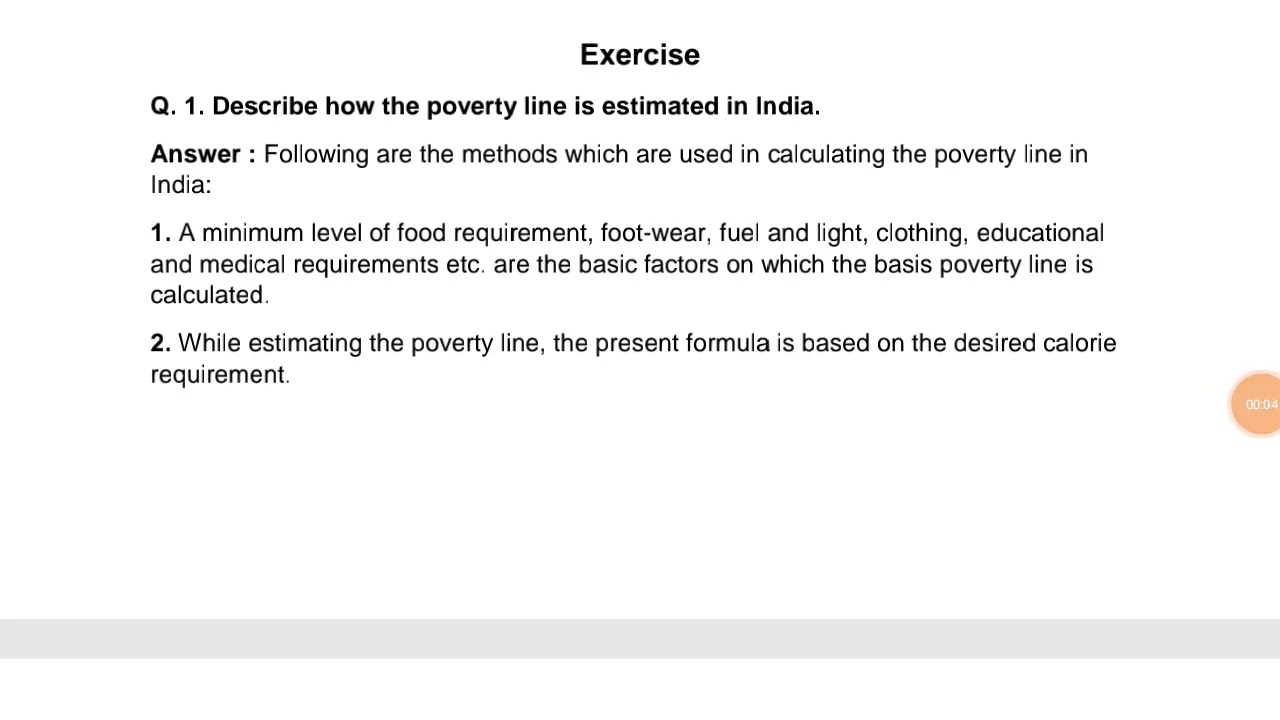 critical thinking question about poverty