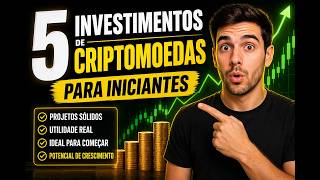 5 Investimentos de Criptomoedas Para Iniciantes