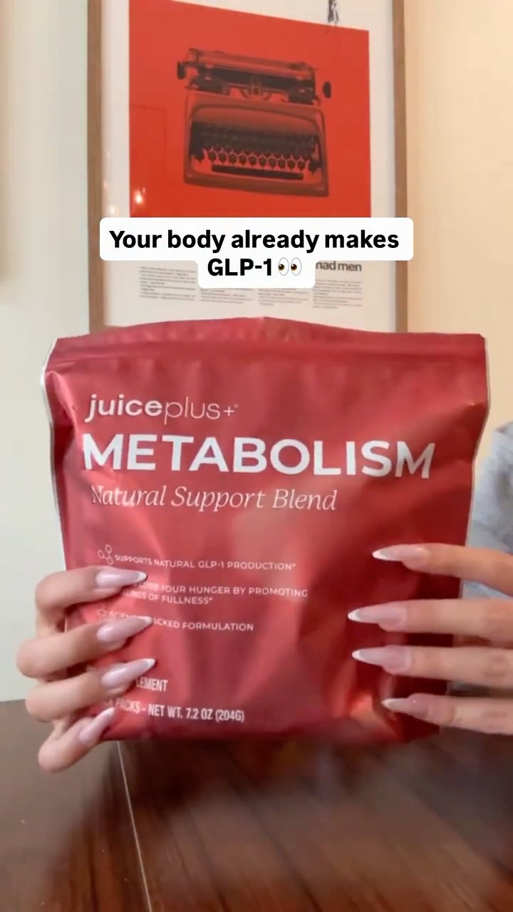 Your Body Already Makes GLP-1 | Juice Plus+ Metabolism Natural Support Blend