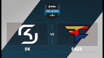 CS:GO LIVE - FaZe vs. SK [Overpass] Map 1 - Semifinal - ESL One Cologne 2017