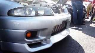 3 Rotor RX7 80mm: Nissan Skyline R33 and Birmingham Car Meet