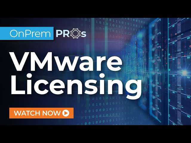VMware's New Licensing Models class=