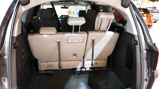 honda odyssey minivan cargo space area