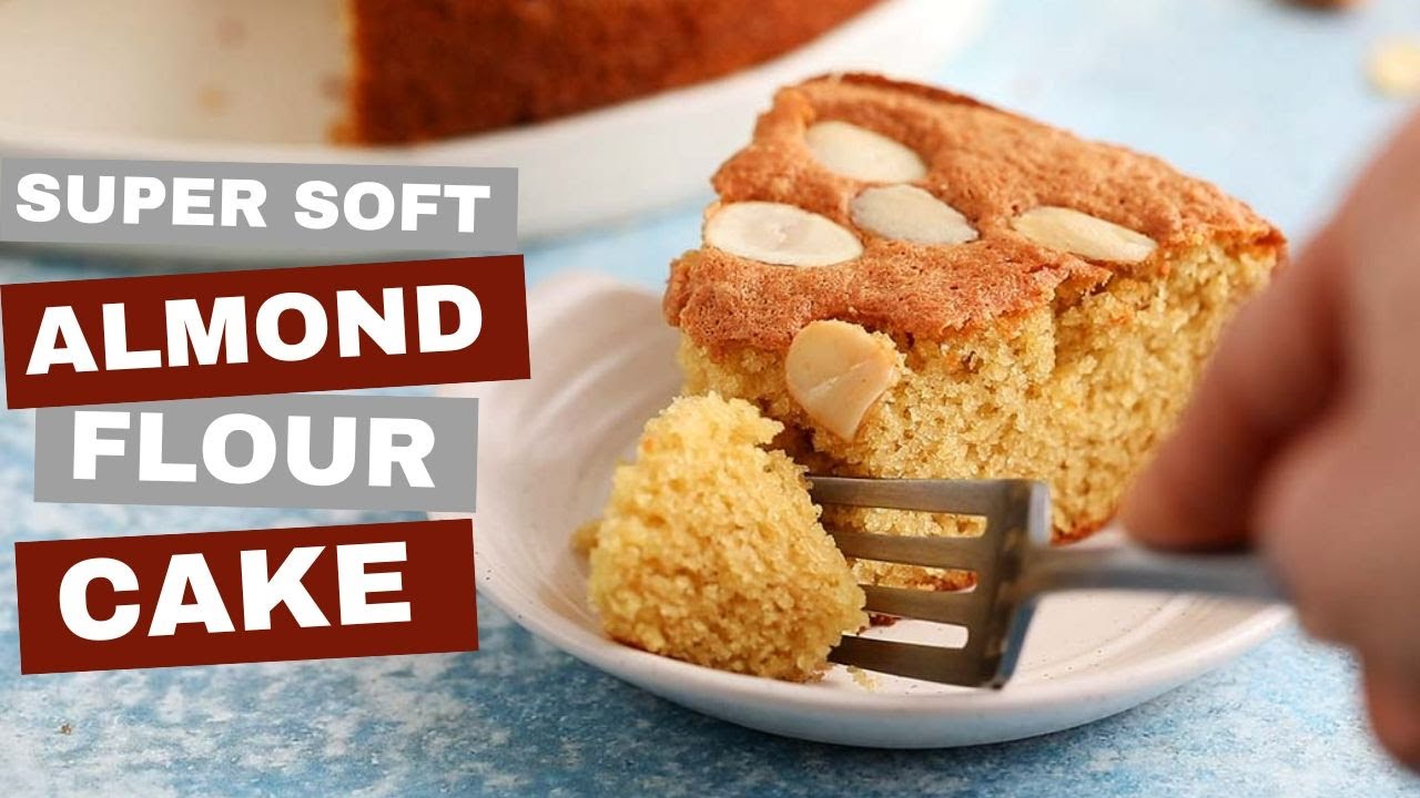 Almond Flour Cake Recipe (4 Ingredients!) - The Big Man's World ®