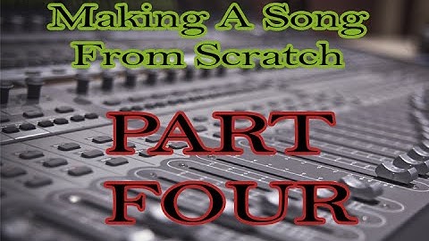 Making A Rap Song From Scratch - Part 4 - Writing The Chorus