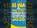 Us tourist visa from india | Usa visa price in india