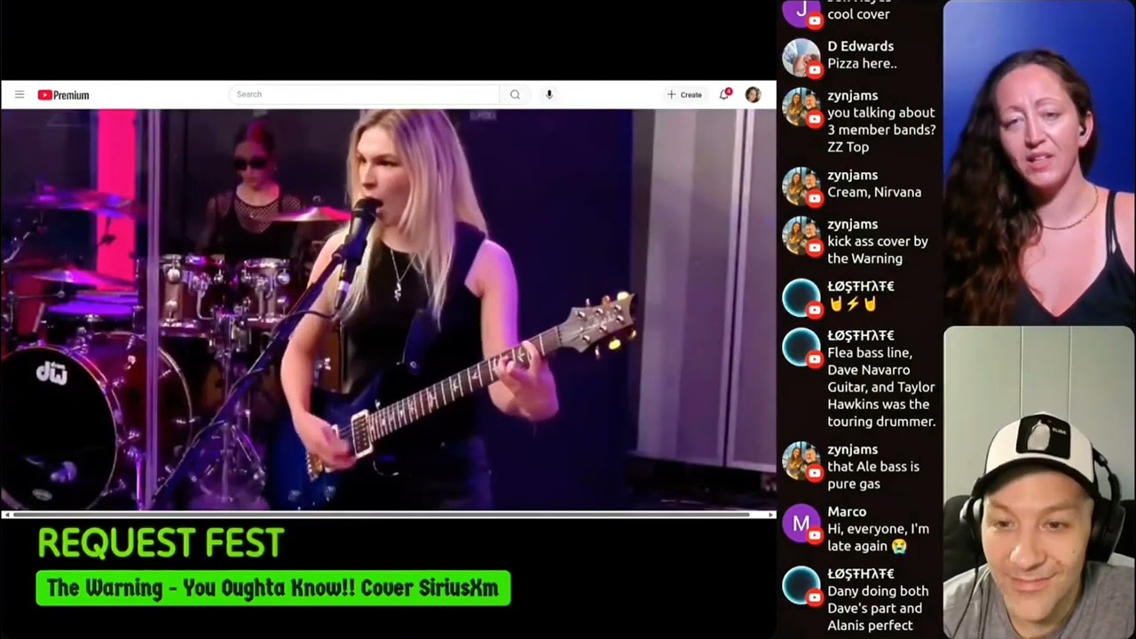 The Warning - You Oughta Know  - Alanis Morissette cover (Reaction) Request Fest