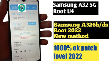 A326B ROOT Android 11/12 Samsung A32 5G ROOT Magisk Manager install || samsung a32 5g root 2022