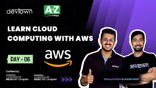 [LIVE] DAY 06 - Learn Cloud Computing with AWS | COMPLETE in 7 - Days