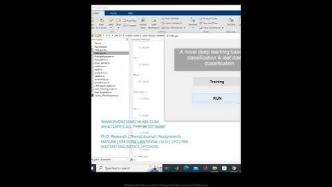 Plant disease classification using novel deep learning ALGORITHM -25000 images dataset -MATLAB