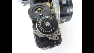 How to change the film counter mechanism on an Olympus Trip 35