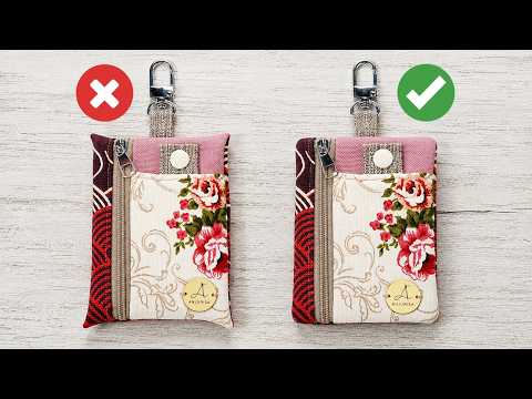 TINY MISTAKE that Changes Everything - Sania Pouch Tutorial