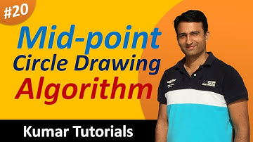 Midpoint Circle Drawing Algorithm | Computer Graphics | Kumar Tutorials