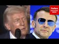 What The Hell Was That All About Trump Recalls Macron S Notable Glasses During Davos Summit