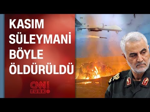 İranlı komutan Kasım Süleymani Bağdat'ta böyle öldürüldü