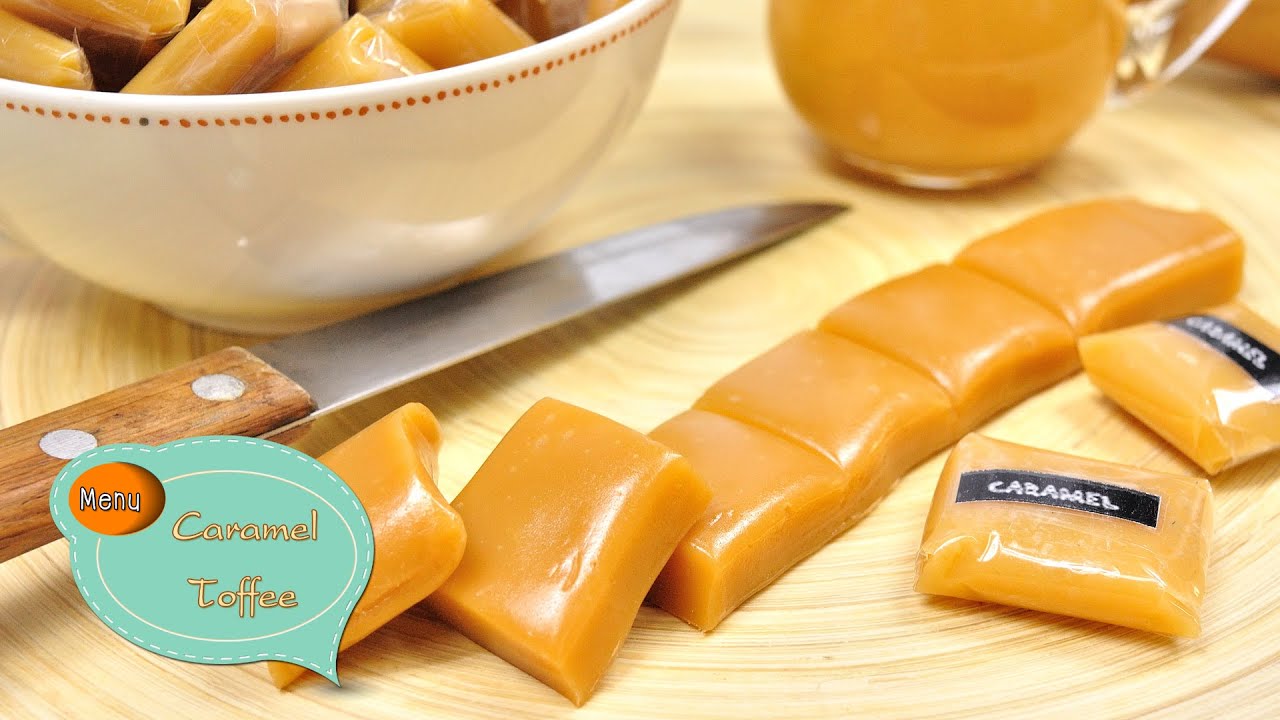 ท๊อฟฟี่คาราเมล Caramel Toffee - 1 Minute Cooking