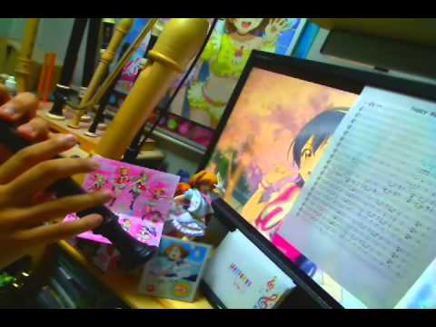 ラブライブ！2期挿入歌【Happy maker!】をリコーダーで吹いてみた