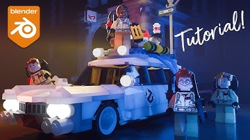 Epic LEGO animation in BLENDER - full beginner friendly tutorial using all free assets and resources