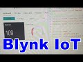 Source code simple blynk iot esp32