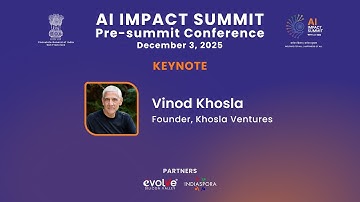 Vinod Khosla Keynote at AI Impact Pre-Summit