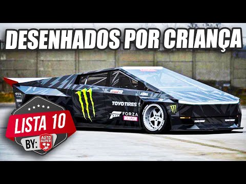 10 CARROS DESENHADOS PELO BABY YODA (Tesla Cybertruck)