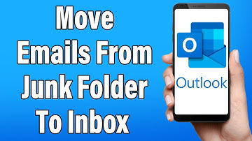 How To Move Emails From Junk Folder To Inbox In Outlook | Micrsoft Outlook App