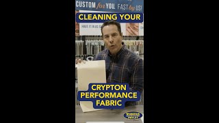How to Clean Crypton Performance Fabric After a Hot Coffee Spill