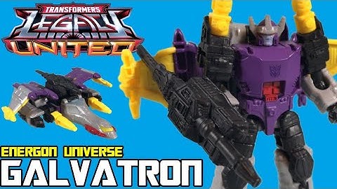 Core Class Energon Universe GALVATRON Review - Transformers Legacy United