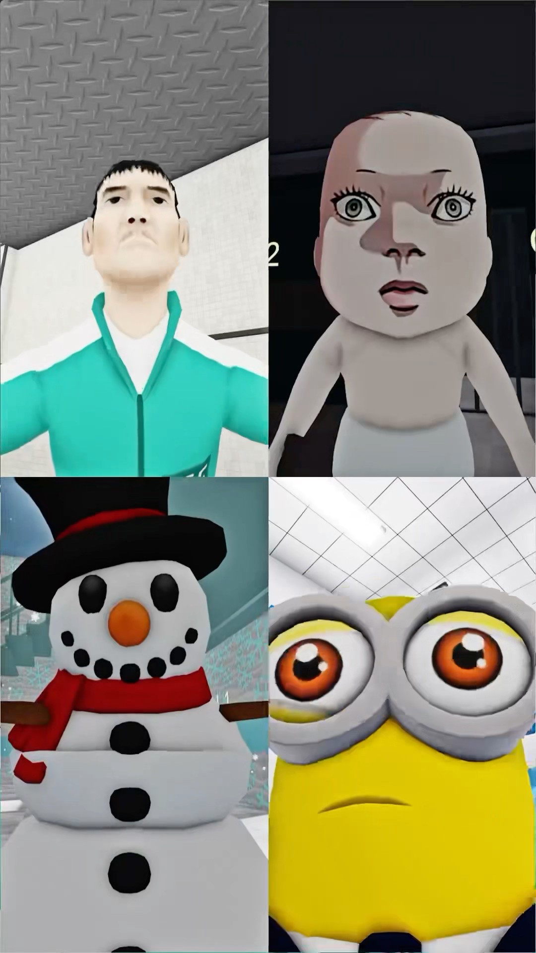 Roblox Squid Game Jumpscare's #sprunki #incredibox #digitalcircus #sonic #mario #catnap #pomni