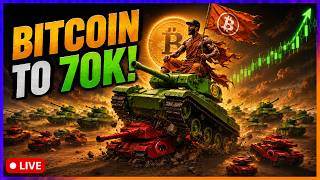 Bitcoin to 70K! Live Trading & TA
