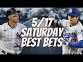 Best MLB Bets, Home Runs, Player Prop Picks, Parlays, FREE Saturday Today May 17th 5/17
