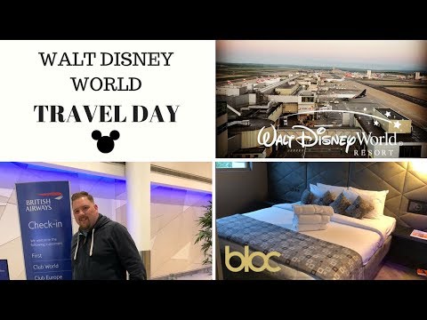 Walt Disney World 2018 - Travel Day - Day 1 Bloc Hotel Runway Suite
